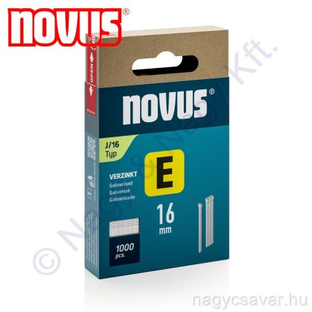 E J 16mm tűző szög 1.000db NOVUS