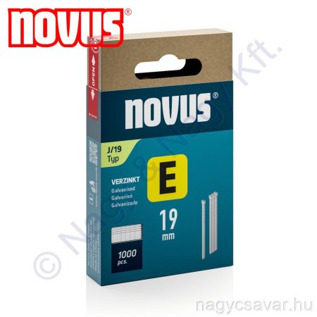 E J 19mm tűző szög 1.000db NOVUS