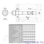 Alapcsavar rögzítő gyűrűvel M10x95mm, ETA min. (50/cs) RAWL