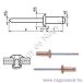 3,2x8 Vr/St popszegecs DSU