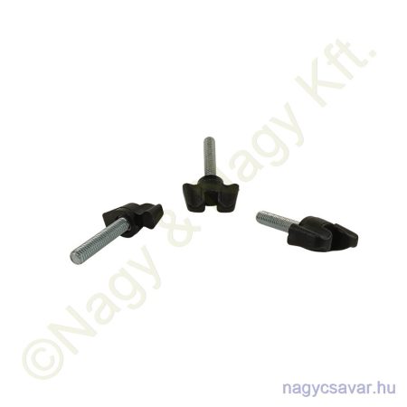 Szárnyas csavar M5x10 ''F''