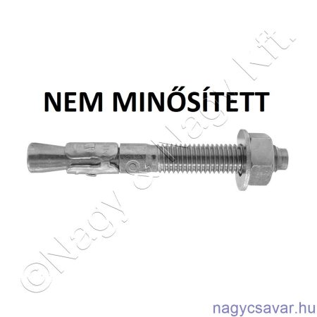 Alapcsavar rögzítő gyűrűvel M6x40/15mm (100/cs) NEM MINŐSÍTETT
