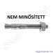   Alapcsavar rögzítő gyűrűvel M6x40/15mm (100/cs) NEM MINŐSÍTETT
