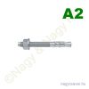 Alapcsavar M6x60 A2 rozsdamentes Alapcsavar M6x60 A2 rozsdamentes