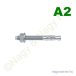 Alapcsavar M6x60 A2 rozsdamentes