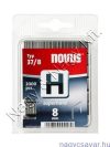 H 37 8mm (szuperkemény) 2.000db (042-0370) NOVUS H 37 8mm (szuperkemény) 2.000db (042-0370) NOVUS