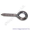 Szemescsavar 3,5x30 horg. (tipli Ø5mm) Szemescsavar 3,5x30 horg. (tipli Ø5mm)