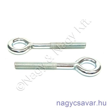 M4x30 szemescsavar horg.