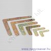 Szegletvas 80x80mm spanyol Szegletvas 80x80mm spanyol