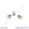 Tönkanya M6x10x14 eltolt furattal horg. Tönkanya M6x10x14 eltolt furattal horg.