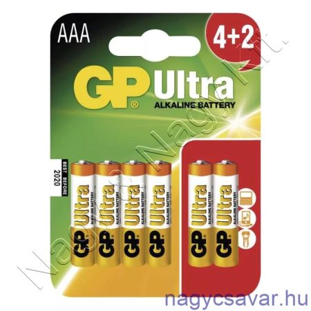 Elem AAA 1,5V Ultra alkáli GP