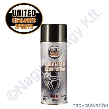 Ezüstspray 400ml United Sealants