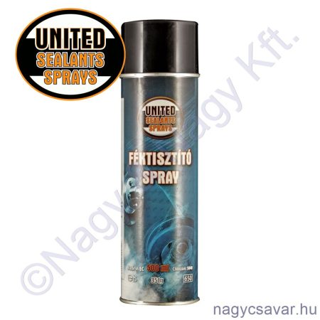 Féktisztító spray 500ml United Sealants