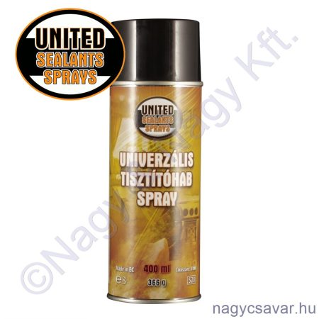 Uni Tisztítóhab spray 400ml United Sealants