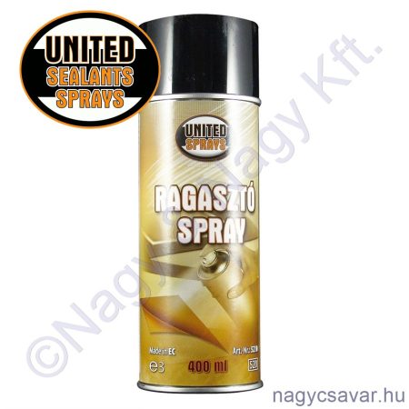 Ragasztó spray 400ml United Sealants