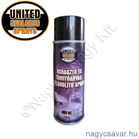 Ragasztó és tömítőanyag eltávolító spray 400ml United Sealants