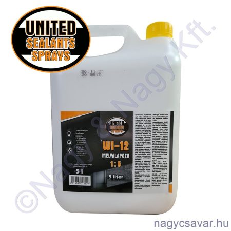 WI-12 Általános mélyalapozó 5 liter United Sealants